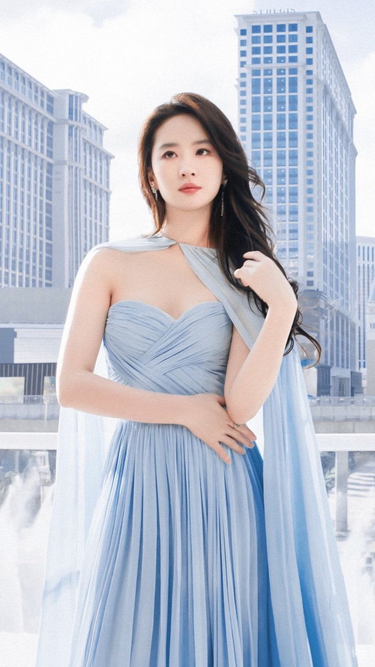 Elegant Long Chiffon Light Blue Celebrity Dresses With Wrap A-Line Sweetheart Pleated Floor Length Evening Dresses for Women